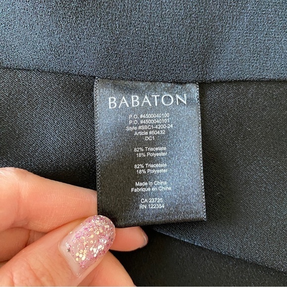 Aritzia Babaton Black Redford Vest Size 8 - Picture 9 of 12